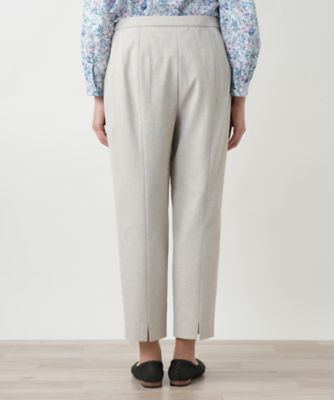 クロップドテーパードパンツ | Leilian plus house (Women