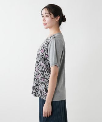 【店舗人気】プリントカットソー【ＭＵＳＥ　ＢＹ　ＲＯＣＨＡＳ　Ｐｒｅｍｉｅｒｅ】