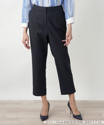 ＜Leilian plus house (Women/大きいサイズ)＞【店舗人気】クロップドパンツ