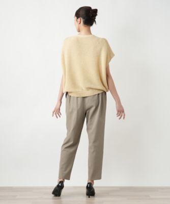 【店舗人気】ラメニットベスト【Ｌｅｉｌｉａｎ　ＷＨＩＴＥ　ＬＡＢＥＬ】