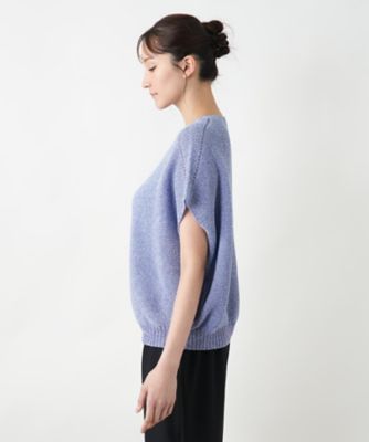 【店舗人気】ラメニットベスト【Ｌｅｉｌｉａｎ　ＷＨＩＴＥ　ＬＡＢＥＬ】