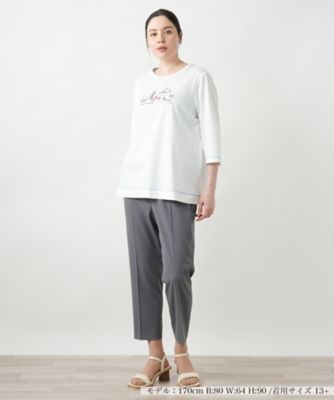 【店舗人気】刺繍Ｔシャツ【Ｌｅｉｌｉａｎ　ＷＨＩＴＥ　ＬＡＢＥＬ】