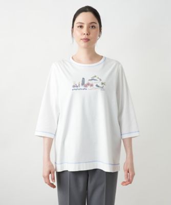【店舗人気】刺繍Ｔシャツ【Ｌｅｉｌｉａｎ　ＷＨＩＴＥ　ＬＡＢＥＬ】