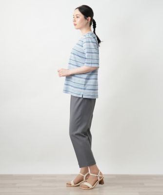 【店舗人気】マルチボーダーＴシャツ【Ｌｅｉｌｉａｎ　ＷＨＩＴＥ　ＬＡＢＥＬ】