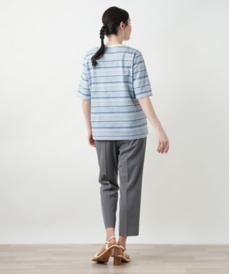 【店舗人気】マルチボーダーＴシャツ【Ｌｅｉｌｉａｎ　ＷＨＩＴＥ　ＬＡＢＥＬ】