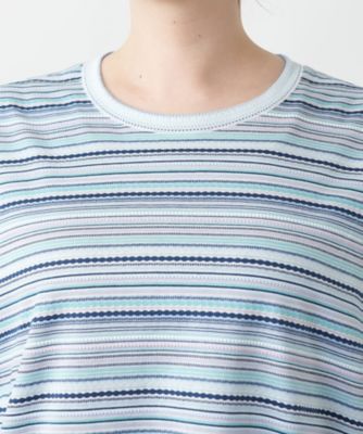 【店舗人気】マルチボーダーＴシャツ【Ｌｅｉｌｉａｎ　ＷＨＩＴＥ　ＬＡＢＥＬ】