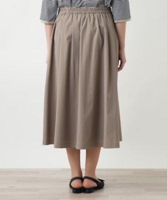 【店舗人気】洗えるギャザースカート