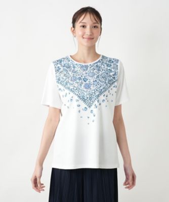店舗人気】プリントカットソー | Leilian plus house (Women