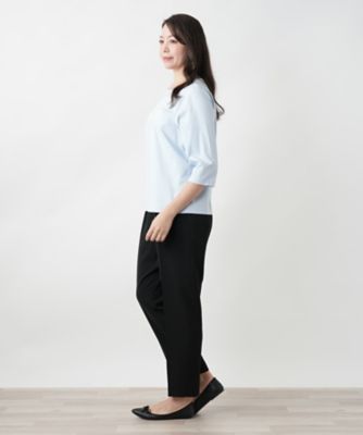 【店舗人気】刺繍クルーネックカットソー【Ｌｅｉｌｉａｎ　ＷＨＩＴＥ　ＬＡＢＥＬ】