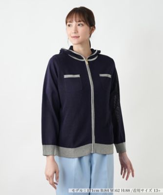 【店舗人気】ジップニットパーカ
