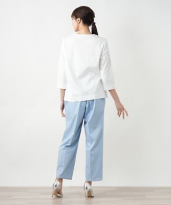 【店舗人気】刺繍クルーネックＴシャツ