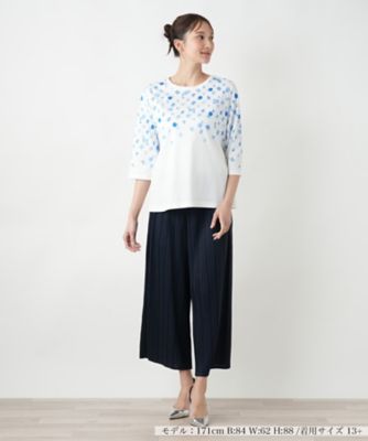 プリントクルーネックＴシャツ