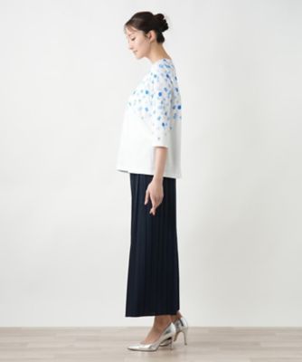 プリントクルーネックＴシャツ