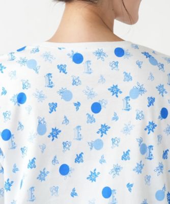 プリントクルーネックＴシャツ