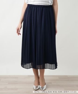 【店舗人気】ロングプリーツスカート