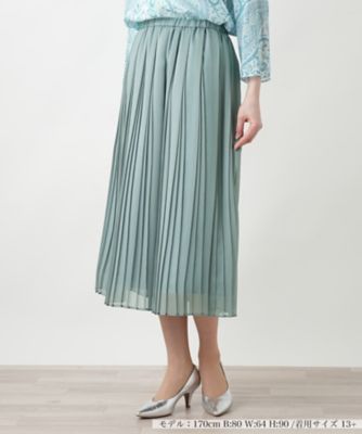 【店舗人気】ロングプリーツスカート