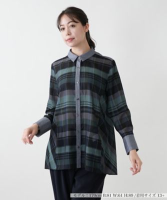 ＜Leilian plus house (Women/大きいサイズ)＞洗える羽織ブラウス