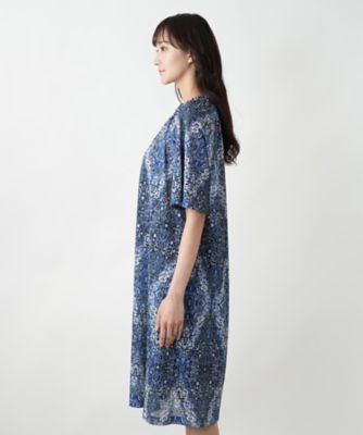 プリントフレアワンピース【Ｌｅｉｌｉａｎ　ＷＨＩＴＥ　ＬＡＢＥＬ】