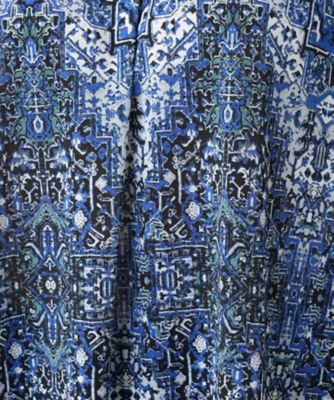 プリントフレアワンピース【Ｌｅｉｌｉａｎ　ＷＨＩＴＥ　ＬＡＢＥＬ】