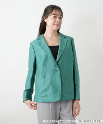 ＜Leilian plus house (Women/大きいサイズ)＞【店舗人気】ブレザー【Ｌｅｉｌｉａｎ　ＷＨＩＴＥ　ＬＡＢＥＬ】
