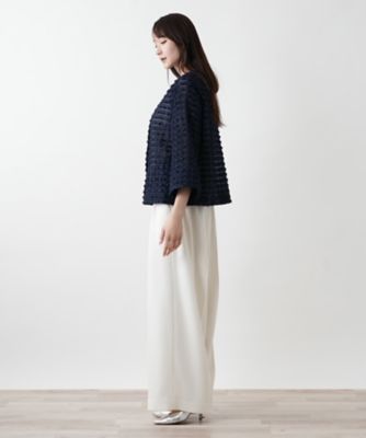 【店舗人気】ノーカラージャケット【ＢＯＵＲＧＥ】