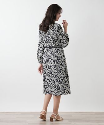 【美品】Leilian レリアン　マルチカラー プリント柄 ワンピース プリントワンピース | Leilian (Women)/レリアン | 三越伊勢丹