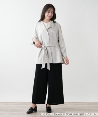 【店舗人気】ベルトジャケット【ＲＯＣＨＡＳ　Ｐｒｅｍｉｅｒｅ】