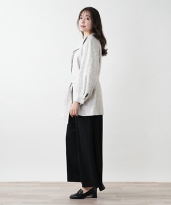 【店舗人気】ベルトジャケット【ＲＯＣＨＡＳ　Ｐｒｅｍｉｅｒｅ】