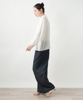 【店舗人気】バルーンスリーブブラウス【ＲＯＣＨＡＳ　Ｐｒｅｍｉｅｒｅ】