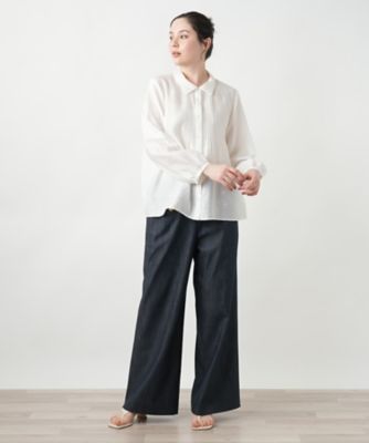 【店舗人気】バルーンスリーブブラウス【ＲＯＣＨＡＳ　Ｐｒｅｍｉｅｒｅ】