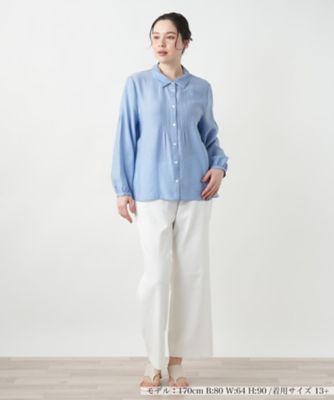 【店舗人気】バルーンスリーブブラウス【ＲＯＣＨＡＳ　Ｐｒｅｍｉｅｒｅ】