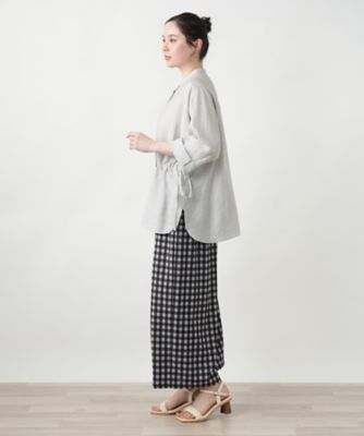【店舗人気】バンドカラーブラウス【ＲＯＣＨＡＳ　Ｐｒｅｍｉｅｒｅ】