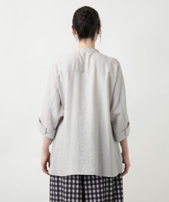 【店舗人気】バンドカラーブラウス【ＲＯＣＨＡＳ　Ｐｒｅｍｉｅｒｅ】