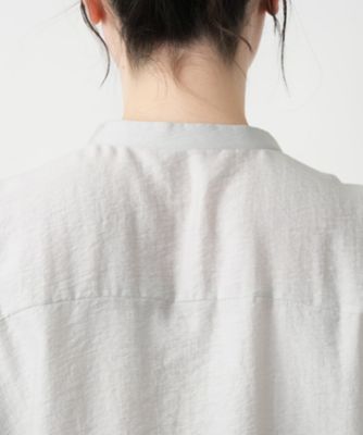 【店舗人気】バンドカラーブラウス【ＲＯＣＨＡＳ　Ｐｒｅｍｉｅｒｅ】