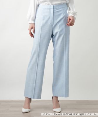 ＜Leilian plus house (Women/大きいサイズ)＞【店舗人気】ストレートパンツ【ＲＯＣＨＡＳ　Ｐｒｅｍｉｅｒｅ】