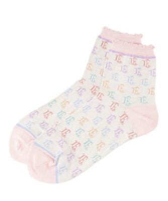 Leilian plus house (Women/大きいサイズ)/レリアン　プラスハウス 【店舗人気】オリジナルロゴソックス