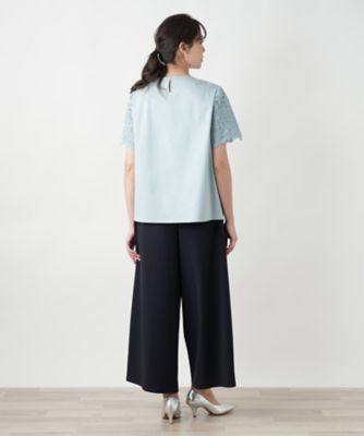 【店舗人気】洗えるワイドパンツ