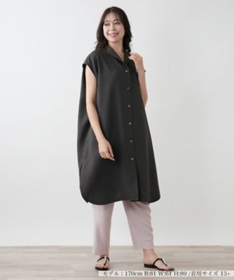 【店舗人気】ロングベスト【プラス企画】