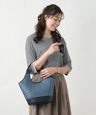 編み込みトートバッグ