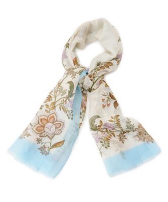 小物 mame kurogouchi Hand Printed Silk Scarf 2424969673.jpg?1731159931