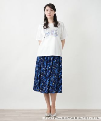 店舗人気】刺繍プリントTシャツ【MUSE BY ROCHAS