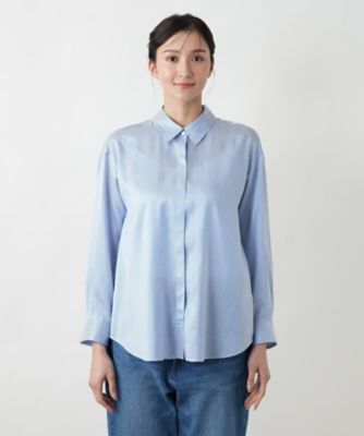 ストライプブラウス | Leilian plus house (Women/大きいサイズ
