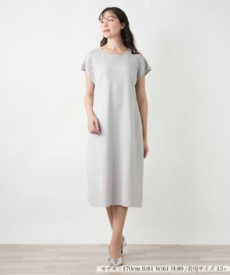 【店舗人気】切替ニットワンピース【ＢＯＵＲＧＥ】