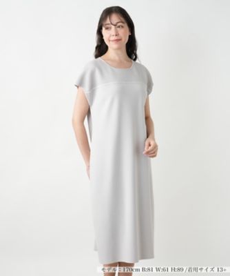 【店舗人気】切替ニットワンピース【ＢＯＵＲＧＥ】