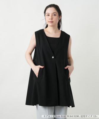 【店舗人気】Ｖネックベスト【プラス企画】
