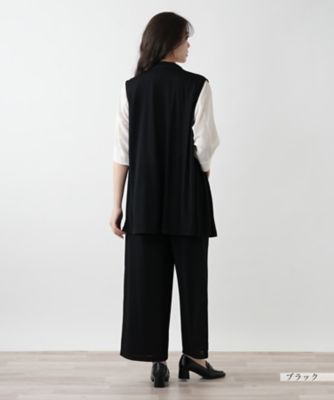 【店舗人気】羽織りベスト【Ｌｅｉｌｉａｎ　ＷＨＩＴＥ　ＬＡＢＥＬ】