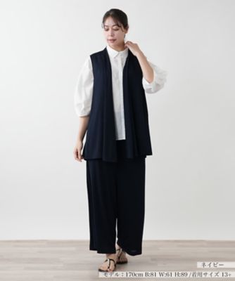 【店舗人気】羽織りベスト【Ｌｅｉｌｉａｎ　ＷＨＩＴＥ　ＬＡＢＥＬ】