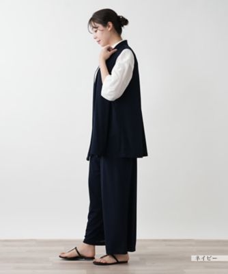 【店舗人気】羽織りベスト【Ｌｅｉｌｉａｎ　ＷＨＩＴＥ　ＬＡＢＥＬ】