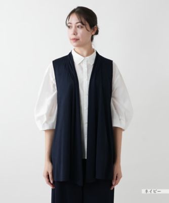 【店舗人気】羽織りベスト【Ｌｅｉｌｉａｎ　ＷＨＩＴＥ　ＬＡＢＥＬ】