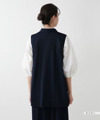 【店舗人気】羽織りベスト【Ｌｅｉｌｉａｎ　ＷＨＩＴＥ　ＬＡＢＥＬ】